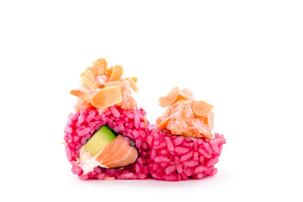 Il sushi di NIMA per Follow the pink per la prevenzione
