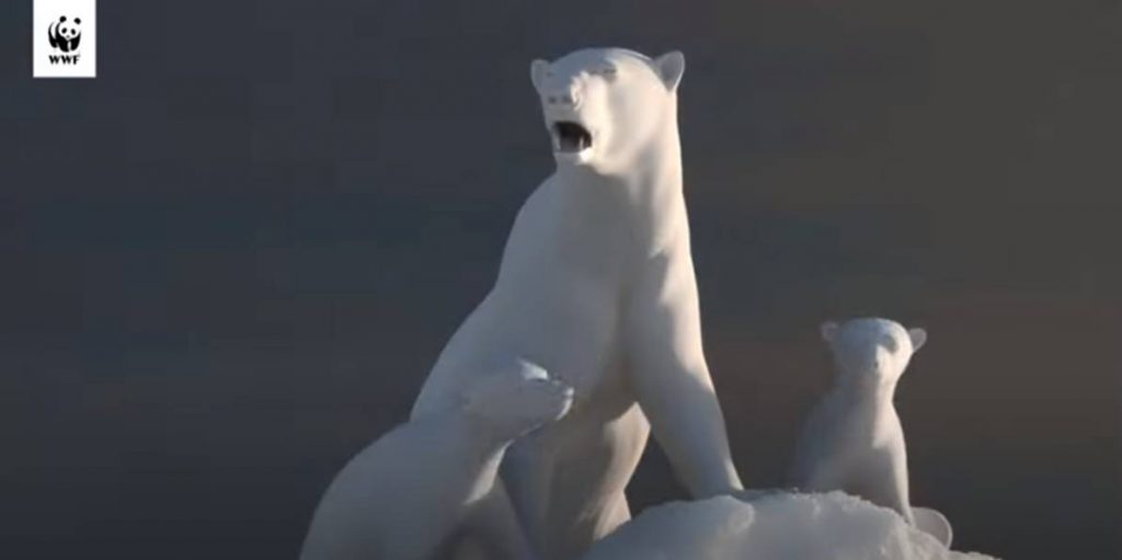 Gli orsi polari in 'realtà virtuale' nel film del WWF alla Mostra del Cinema di Venezia